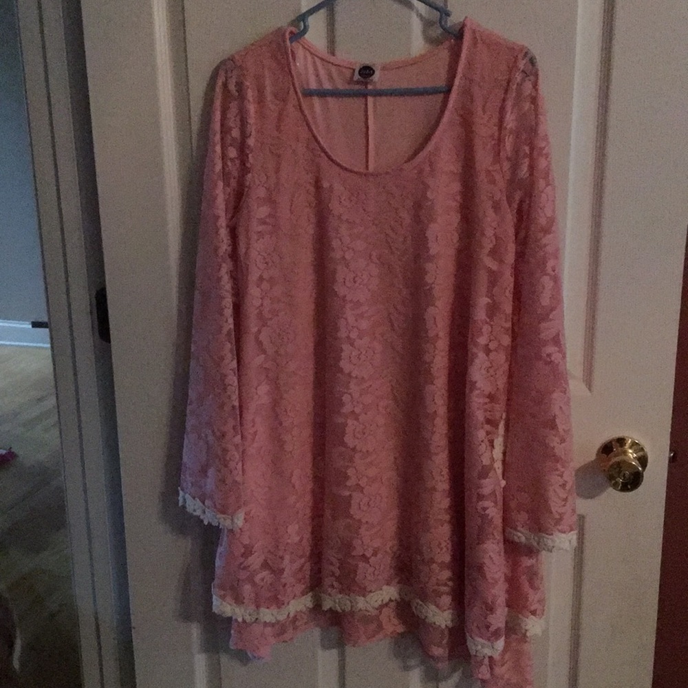 Pink dress